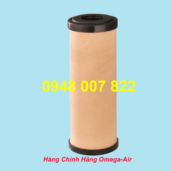 Lõi Lọc Khí 12075 B Đường Ống 1" Omega-air (15micron)